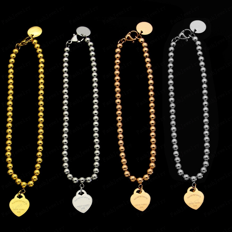 Luxury beaded bracelets designer Chain women necklace bracelet classic heart set 18K gold girl Valentine's Day love gift stainless steel jewelry with box
Luxury beaded bracelets designer Chain women necklace bracelet classic heart set 18K gold girl Valentine's Day love gift stainless steel jewelry with box