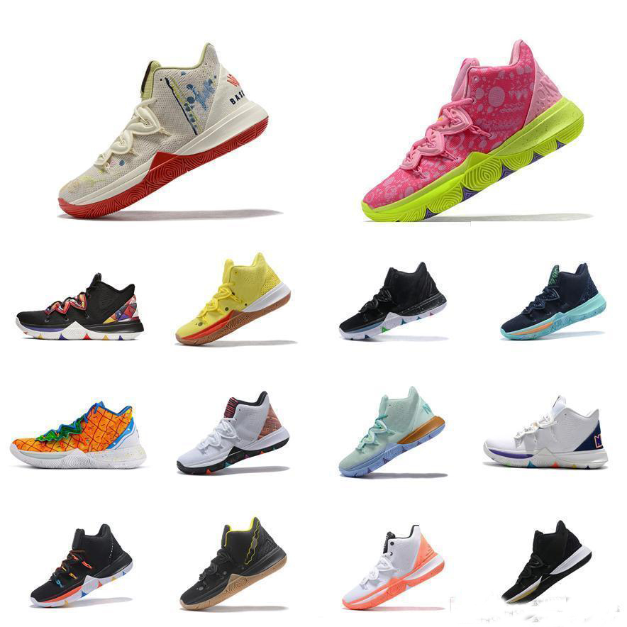 Men Womens Irving Kyrie 5 shoes youth kids Kyries v 5s sneakers tennis Graffiti Tan Gold White Smile Blue Yellow Pink UFO BHM Black with box
Men Womens Irving Kyrie 5 shoes youth kids Kyries v 5s sneakers tennis Graffiti Tan Gold White Smile Blue Yellow Pink UFO BHM Black with box