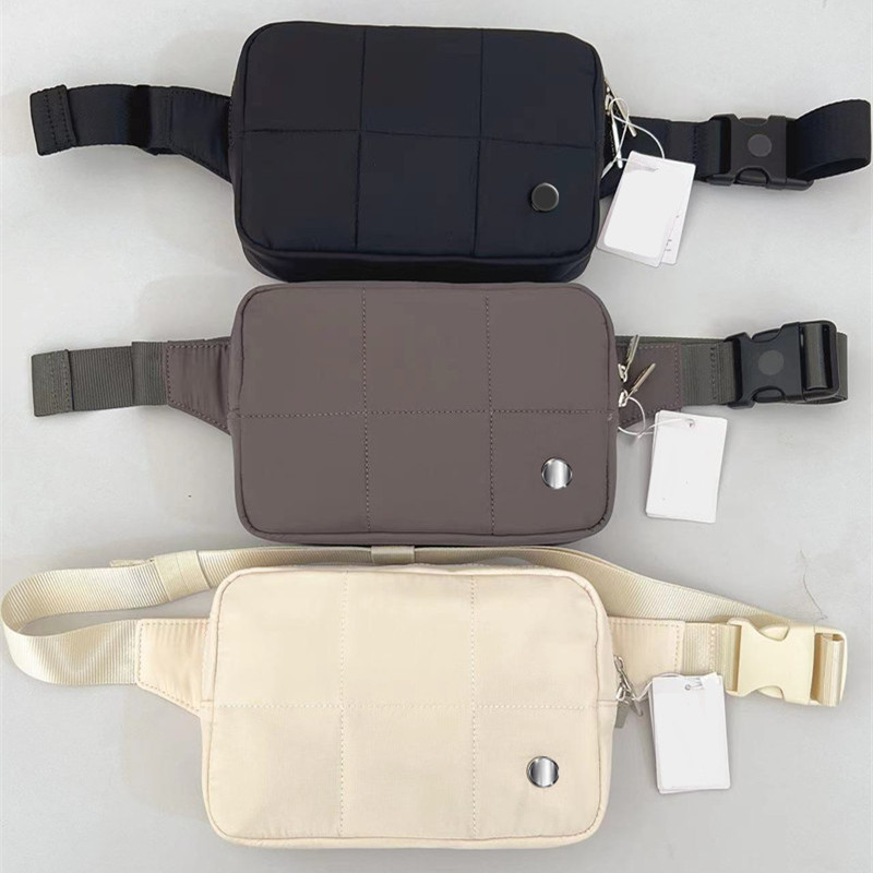 LL Quited Grid Belt Bag Yoga Bags Sports Shoulder Strap Multi-function Bag Mobile Phone Wallet 3 Colors, Black
LL Quited Grid Belt Bag Yoga Bags Sports Shoulder Strap Multi-function Bag Mobile Phone Wallet 3 Colors, Black