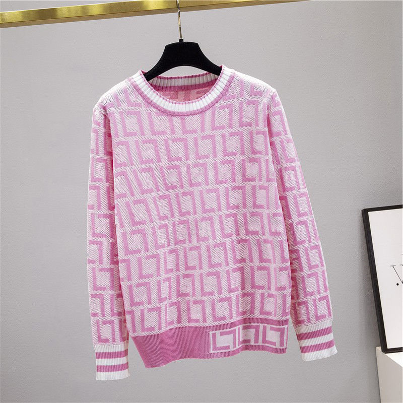 Designer luxury quality pink long-sleeved hollow Knits sweater fashion embroidery full of letters Logo outerwear top sweater
Designer luxury quality pink long-sleeved hollow Knits sweater fashion embroidery full of letters Logo outerwear top sweater