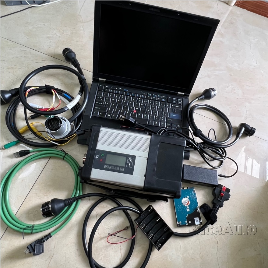 2024 2in1 SW HDD in Laptop T410 Plus MB Star C5 SD Connect and ICOM NEXT for BMW OBD2 Diagnosis Programming Tool
