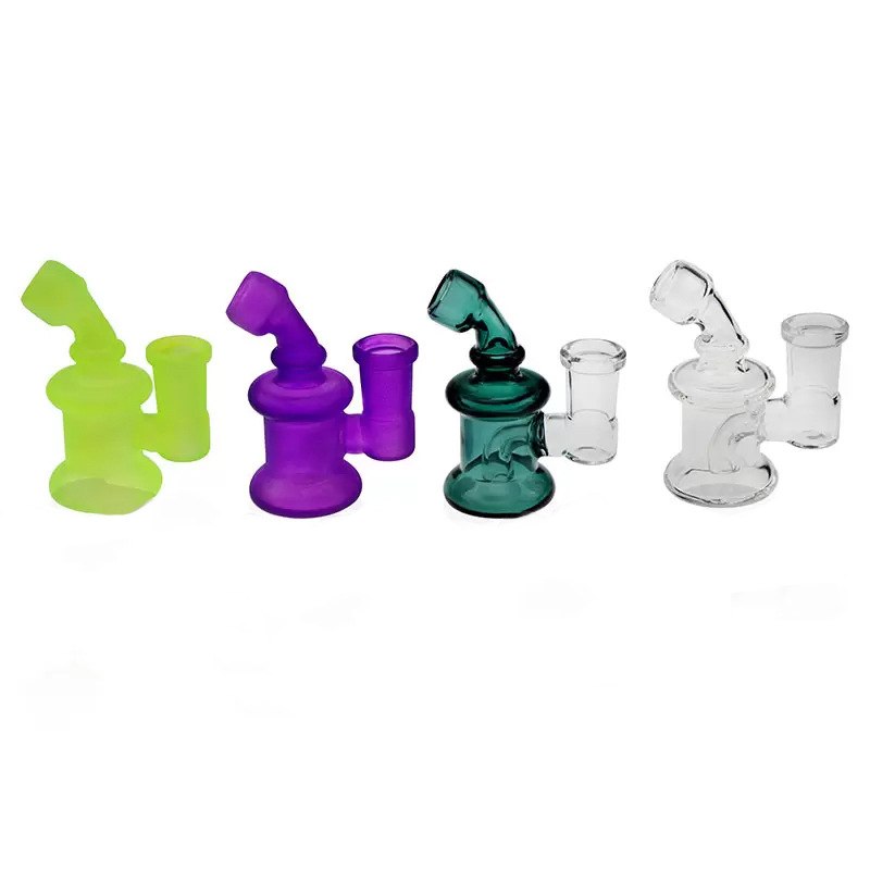 Mini Glass Bongs Hookahs 3.3Inch Oil Rig Thick Pyrex 4 Colors 14mm Female Heady Water Pipes Dab Rigs
Mini Glass Bongs Hookahs 3.3Inch Oil Rig Thick Pyrex 4 Colors 14mm Female Heady Water Pipes Dab Rigs