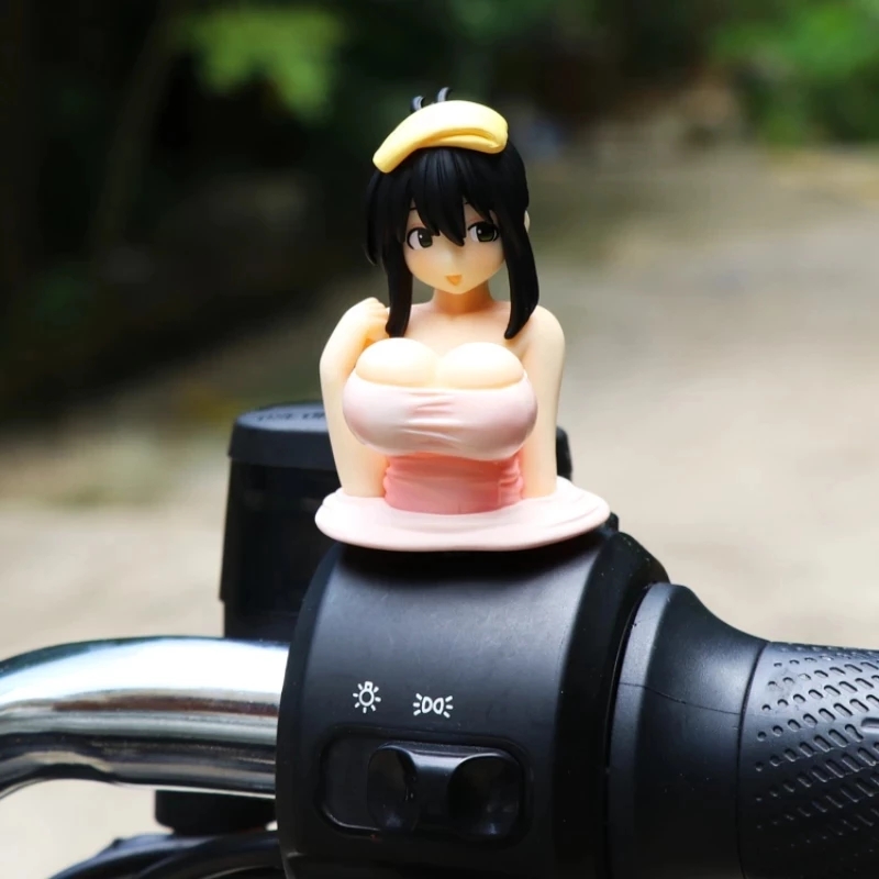 Decompression Toy Sexy Anime Shaking Boobs Console Dashboard Interior Accessory Girls Boys Adult Figure Collection Model Doll ToysDecoration