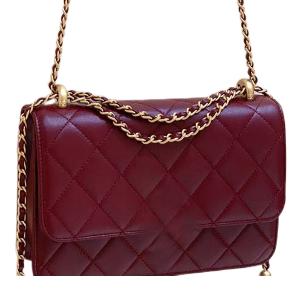 Handbag flap purse quilted stitching fashion letter magnetic ladies fashion casual designe luxury handbags shoulder bags crossbody accessories, Burgundy
Handbag flap purse quilted stitching fashion letter magnetic ladies fashion casual designe luxury handbags shoulder bags crossbody accessories, Burgundy