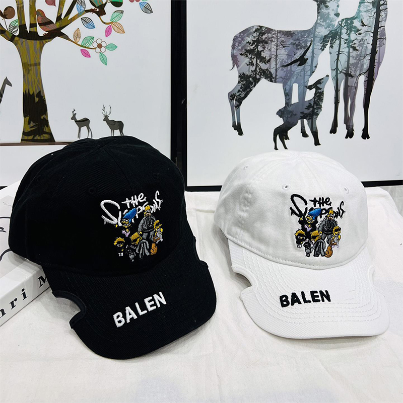 Designer Gap Cartoon Ball caps Family B's hat co named the Simpsons Letter embroidered cap Sun hat, Black
Designer Gap Cartoon Ball caps Family B's hat co named the Simpsons Letter embroidered cap Sun hat, Black