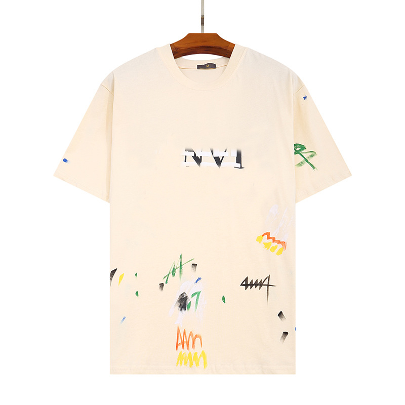 2023 Gal Lavin Mens Designer t Shirt Casual Man Womens Tees Hand-painted Ink Splash Graffiti Letters Loose Short-sleeved Round Neck Clothes, 02
2023 Gal Lavin Mens Designer t Shirt Casual Man Womens Tees Hand-painted Ink Splash Graffiti Letters Loose Short-sleeved Round Neck Clothes, 02