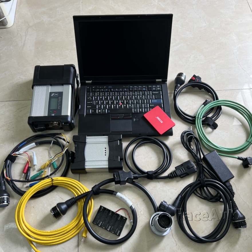 Professional Newest Version 2024 2TB SSD 2in1 for BMW ICOM Next Programmer and SD Connect C5 Full chip with T410 I5 4G Laptop