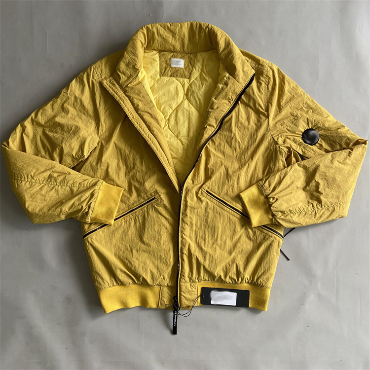 Mens Jackets winter coat Casual sports cardigan zipper stand collar glasses Britain clothes