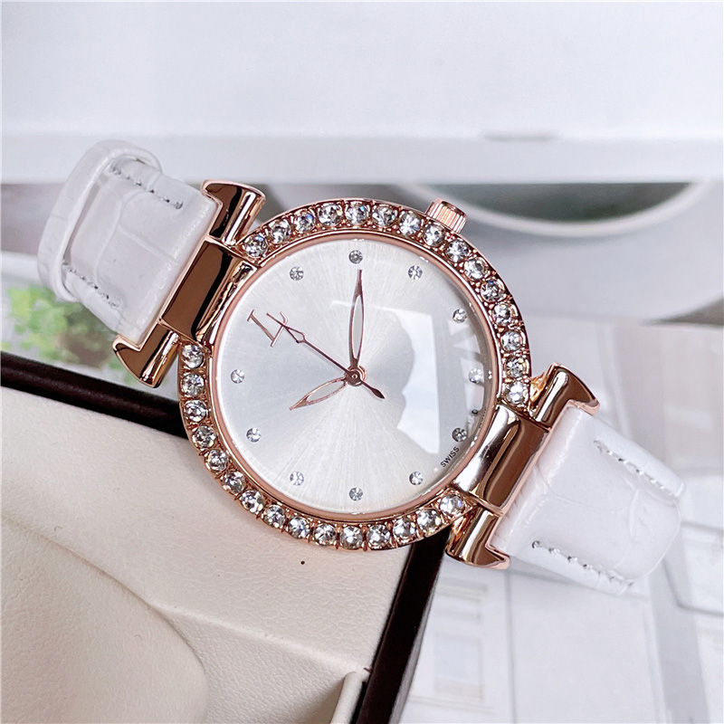 Fashion Full Brand Wrist Watches Women Ladies Girl Crystal Style Luxury Leather Strap Quartz Clock L91, Rose gold black
Fashion Full Brand Wrist Watches Women Ladies Girl Crystal Style Luxury Leather Strap Quartz Clock L91, Rose gold black