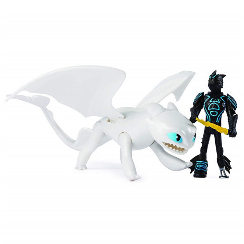 Decompression Toy Train Your Dragon Anime Figure Water Spray Night Fury Toothless Action Figures Model Toy Ornament