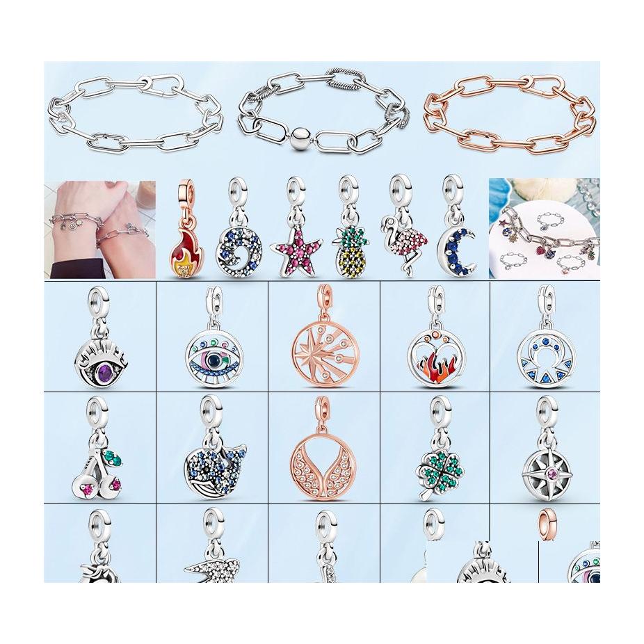 Charm Bracelets 925 Sterling Sier Me Series Pandora Bracelet Women Diy Jewelry Fashion Accessories Gift Drop Delivery Dhytg
Charm Bracelets 925 Sterling Sier Me Series Pandora Bracelet Women Diy Jewelry Fashion Accessories Gift Drop Delivery Dhytg