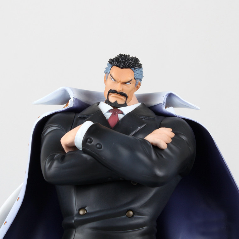 Decompression Toy One Piece Monkey D Garp GRANDPA Monkey D. Luffy PVC Figure Toys Dolls Gifts for Children 23CM