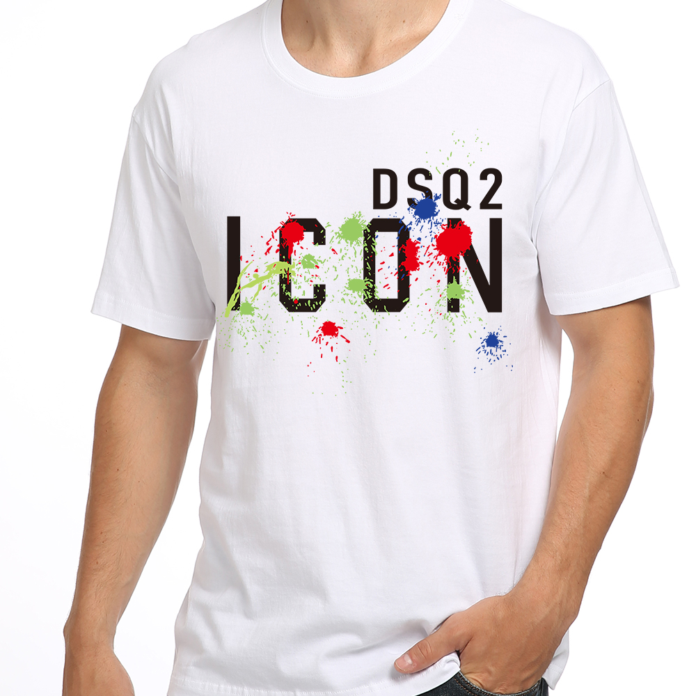 DSQ2 cotton cloth European and American cross-border summer short sleeve T-shirt printed casual round neck pullover men's fashion top, White
DSQ2 cotton cloth European and American cross-border summer short sleeve T-shirt printed casual round neck pullover men's fashion top, White