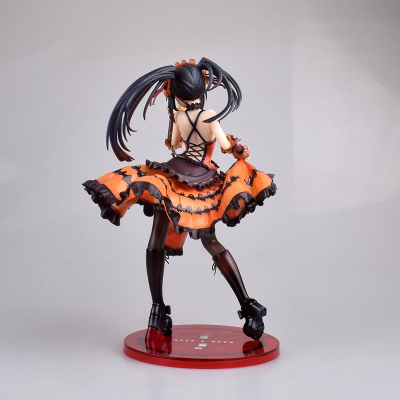 Miniatures Toys Anime Dating Battle Tokisaki Kurumi PVC 24 CM Action Figure Japanese Anime Model Toys Aldult Collection Doll