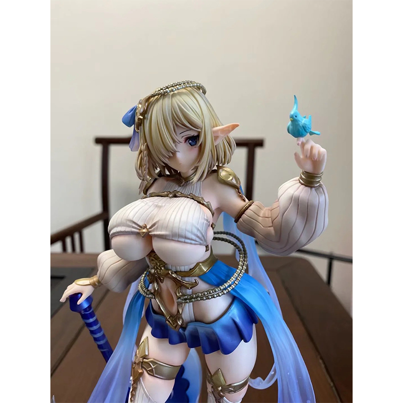Miniatures Toys Pretty Girl Series Elf Village Girl Kukulu Pvc Figura De ao Adulto Collectible Modelo Boneca Brinquedos Presente