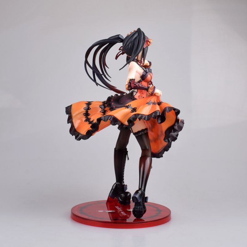 Miniatures Toys Anime Dating Battle Tokisaki Kurumi PVC 24 CM Action Figure Japanese Anime Model Toys Aldult Collection Doll