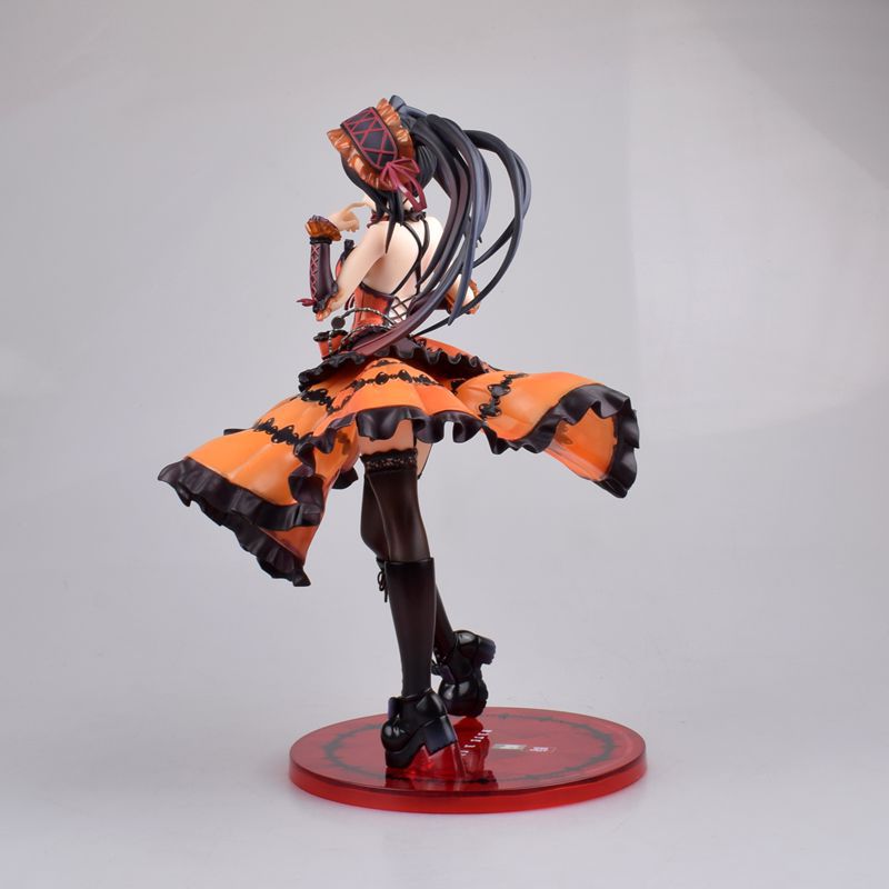 Miniatures Toys Anime Dating Battle Tokisaki Kurumi PVC 24 CM Action Figure Japanese Anime Model Toys Aldult Collection Doll