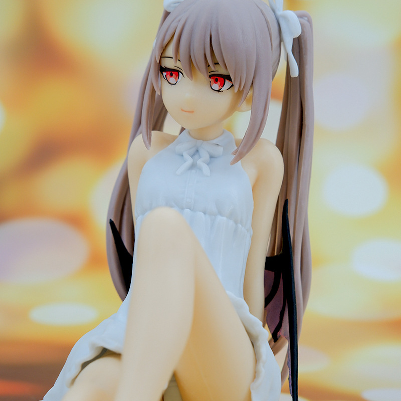 Miniatures Toys Native Beautiful Girl Series Sitting Little Devil 1/7 PVC 11CM Figure Anime Sexy Collection Model Doll Toy Desk Ornament