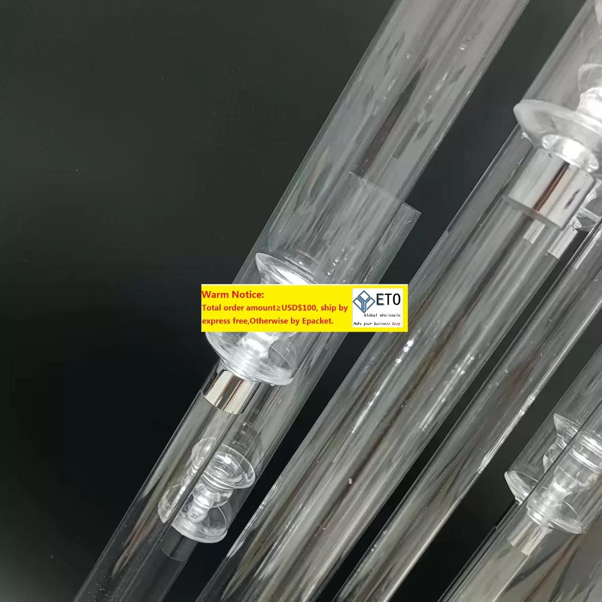 decoration Acrylic Candlestick 8 Heads Clear acrylic Candle Holders Wedding Candelabra Table Centerpieces Flower Stand Holder Candelabrum XJ260305