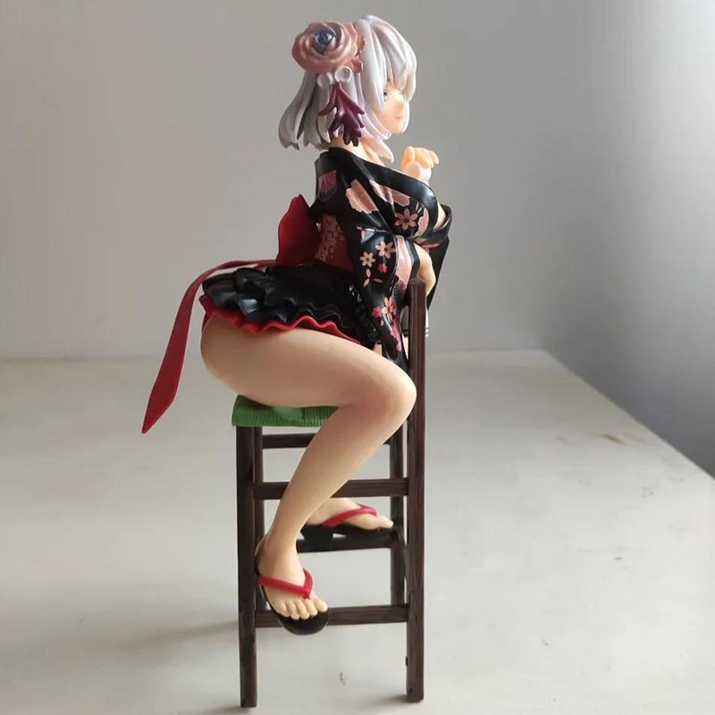 Miniatures Toys Beautiful Girl Series Kano Kogawa 1/6 PVC 20 CM Action Figure Japanese Anime Model Toys Aldult Collection Doll
