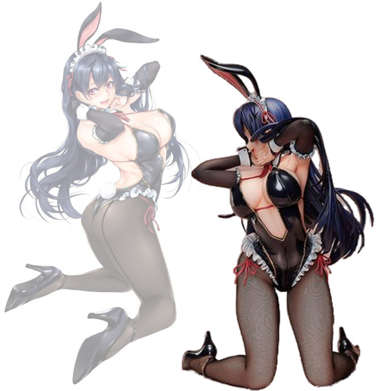 Miniatures Toys Bunny Series Ryoka Sawara PVC 35 CM Action Figure Japanese Anime Model Toys Aldult Collection Doll