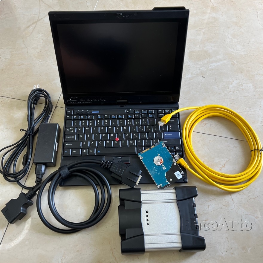 2in1 MB Star C5 SD Compact 5 ICOM Next for bmw diagnostic tool Latest SW Win10 installed well laptop i5 x220t