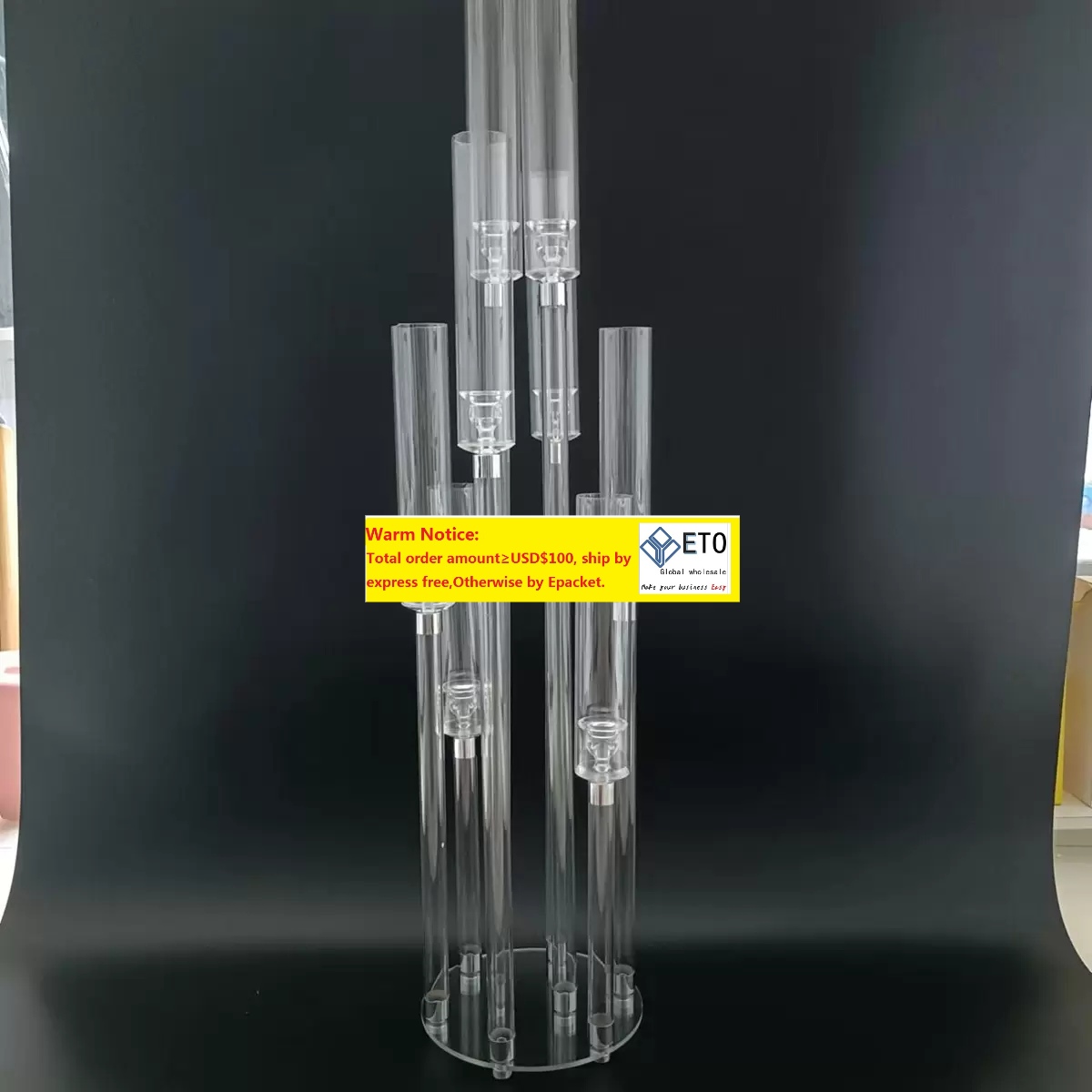 decoration Acrylic Candlestick 8 Heads Clear acrylic Candle Holders Wedding Candelabra Table Centerpieces Flower Stand Holder Candelabrum
decoration Acrylic Candlestick 8 Heads Clear acrylic Candle Holders Wedding Candelabra Table Centerpieces Flower Stand Holder Candelabrum