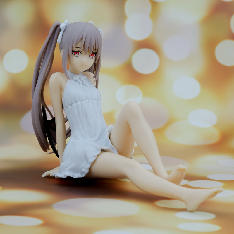 Miniatures Toys Native Beautiful Girl Series Sitting Little Devil 1/7 PVC 11CM Figure Anime Sexy Collection Model Doll Toy Desk Ornament