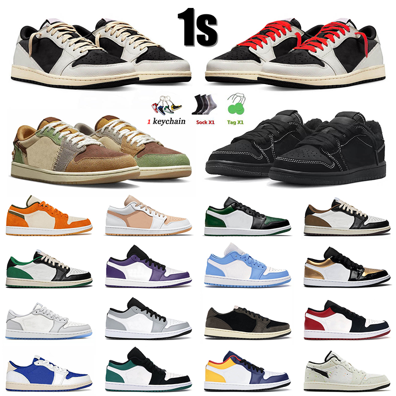 WITH BOX Designer Top 1s Lows Mens Basketball Shoes Jumpman 1 x TS Sneakers Olive Black Phantom Cream Voodoo Ceramic Dark Mocha Reverse Unc Gold Toe Smoke Grey Trainers, A4 black phantom 36-46
WITH BOX Designer Top 1s Lows Mens Basketball Shoes Jumpman 1 x TS Sneakers Olive Black Phantom Cream Voodoo Ceramic Dark Mocha Reverse Unc Gold Toe Smoke Grey Trainers, A4 black phantom 36-46