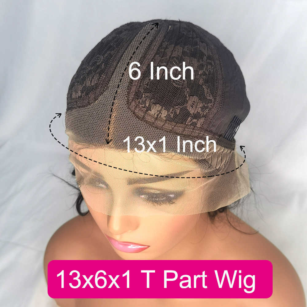 Nxy Lace Wigs Short Bob Highlight Human Hair for Black Women t Part Brazilian Pre Plucked with Baby Body Wave Front 230106