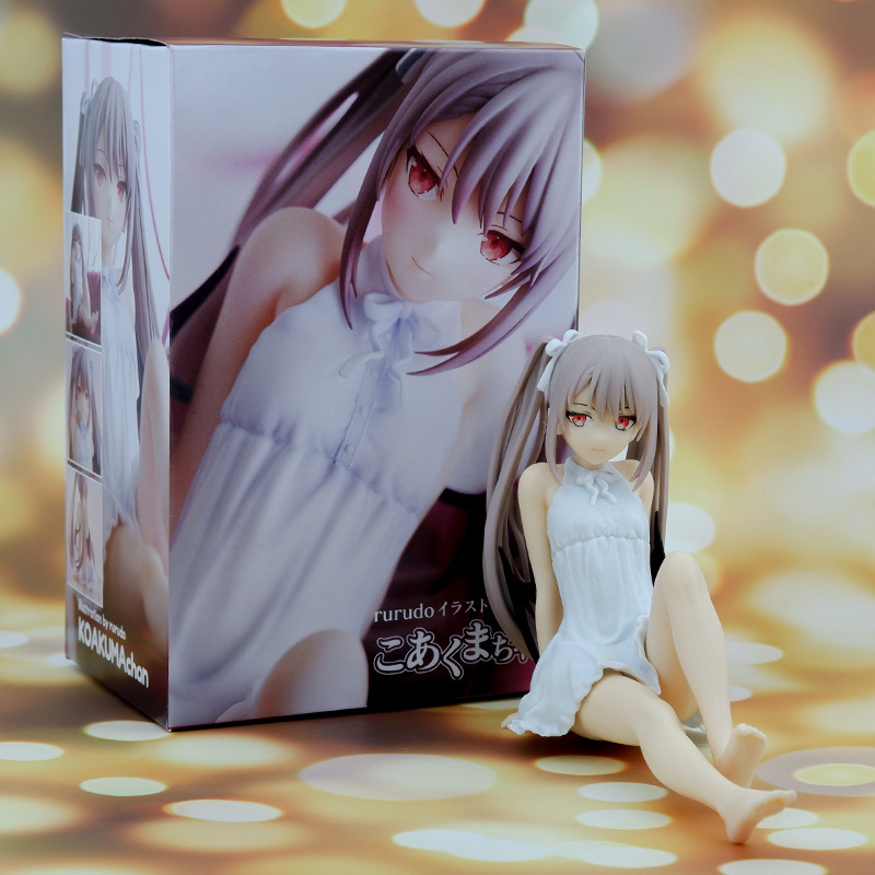 Miniatures Toys Native Beautiful Girl Series Sitting Little Devil 1/7 PVC 11CM Figure Anime Sexy Collection Model Doll Toy Desk Ornament
