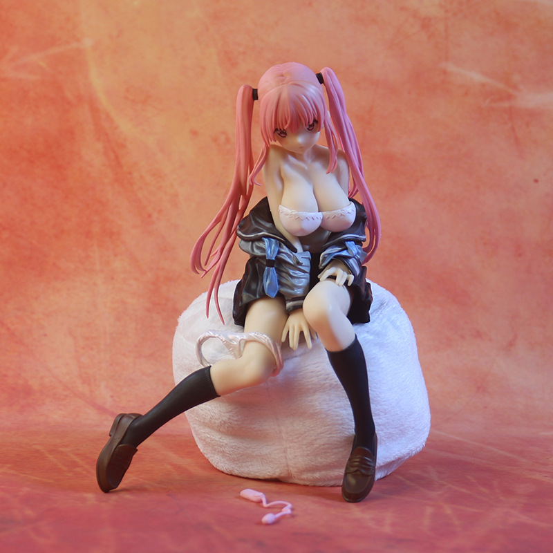 Miniatures Toys Beautiful Girl Series Miyu Sitting Position 18CM Action Figure Japanese Anime Model Toys Aldult Collection Doll