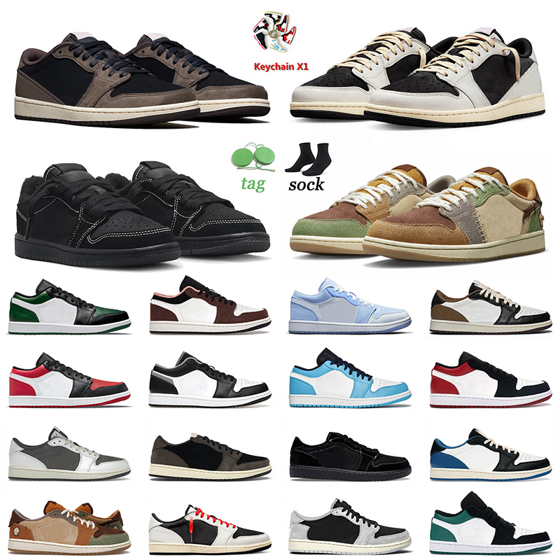 WITH BOX Designer Top Jumpman 1 Low Basketball Shoes 1s Lows Mens Women Trainers Black Phantom Reverse Mocha Olive Voodoo Unc TS x Fragment Mystic Green Sneakers Outdo, A34 black cream 36-46
WITH BOX Designer Top Jumpman 1 Low Basketball Shoes 1s Lows Mens Women Trainers Black Phantom Reverse Mocha Olive Voodoo Unc TS x Fragment Mystic Green Sneakers Outdo, A34 black cream 36-46