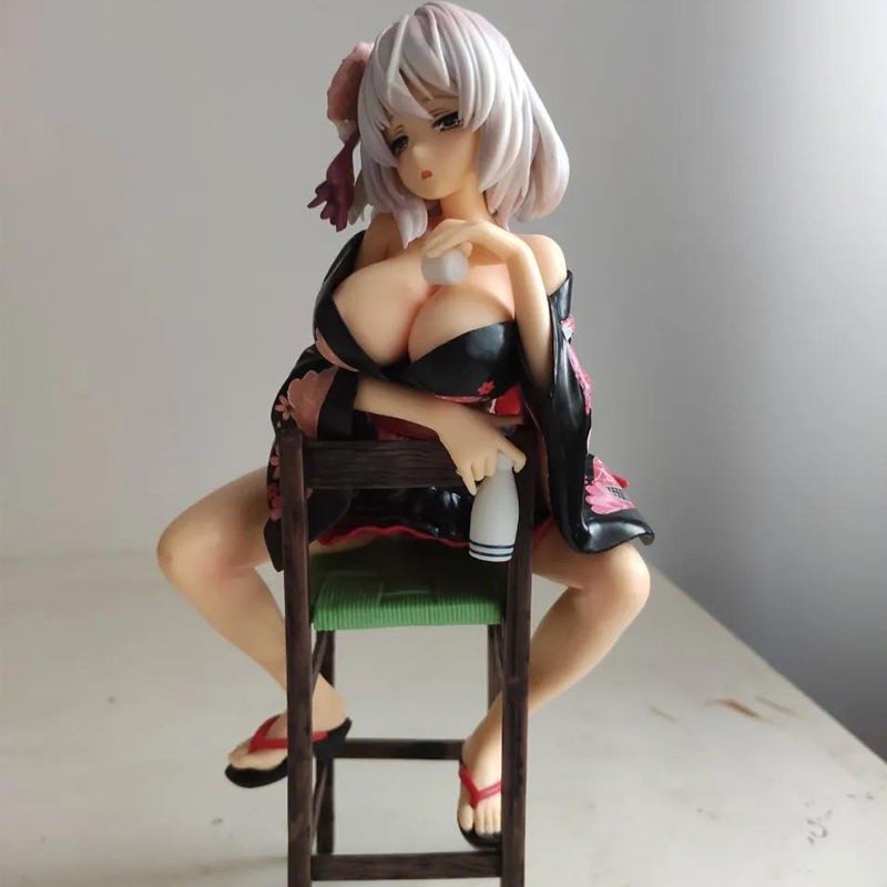 Miniatures Toys Beautiful Girl Series Kano Kogawa 1/6 PVC 20 CM Action Figure Japanese Anime Model Toys Aldult Collection Doll