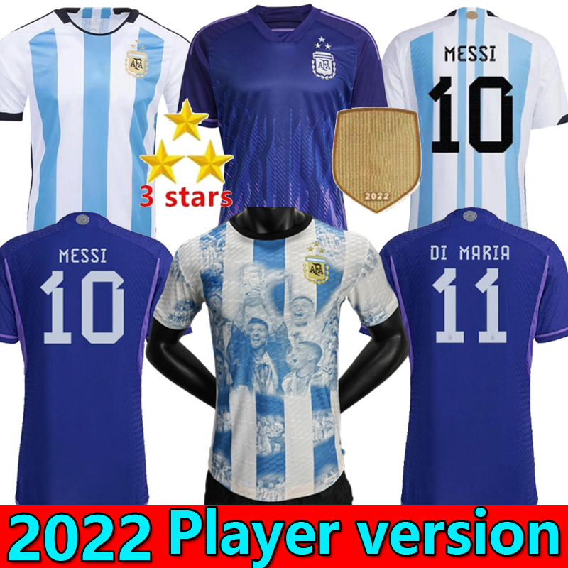 Argentina Player Version MESSIs Soccer Jerseys home away 2022 2023 J. ALVAREZ DI MARIA DYBALA L.MARTINEZ Football Shirt AGUERO MARADONA MONTIEL maillot men camesita, 22/23 away 1
Argentina Player Version MESSIs Soccer Jerseys home away 2022 2023 J. ALVAREZ DI MARIA DYBALA L.MARTINEZ Football Shirt AGUERO MARADONA MONTIEL maillot men camesita, 22/23 away 1