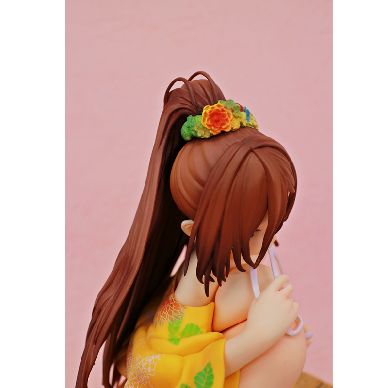 Miniatures Toys Beautiful Girl 1/6 Kirihara Maple Sitting Position Pvc Figura De ao Adulto Collectible Modelo Boneca Brinquedos Presente
