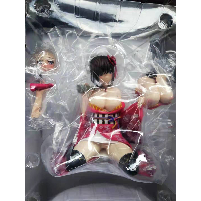 Miniatures Toys Beautiful Girl Series Mataro The Kimono Is Ripped Off PVC 16CM Action Figure Japanese Anime Model Toys Aldult Collection Dol