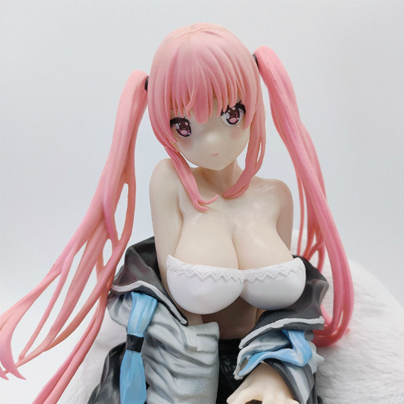 Miniatures Toys Beautiful Girl Series Miyu Sitting Position 18CM Action Figure Japanese Anime Model Toys Aldult Collection Doll