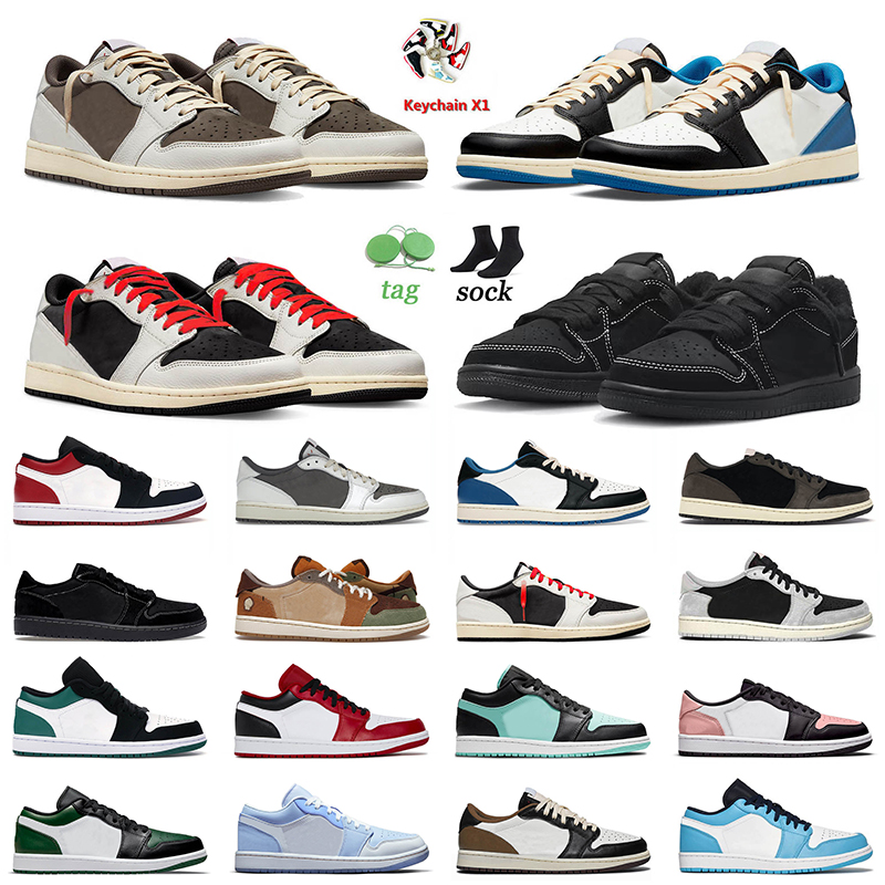 WITH BOX Designer Mens 1s Lows Basketball Shoes Jumpman 1 Low Trainers Reverse Mocha TS x Fragment Black Phantom Olive Bred Toe Cream Unc Mystic Green Tropical Twist Me, A36 craft inside out black 36-46
WITH BOX Designer Mens 1s Lows Basketball Shoes Jumpman 1 Low Trainers Reverse Mocha TS x Fragment Black Phantom Olive Bred Toe Cream Unc Mystic Green Tropical Twist Me, A36 craft inside out black 36-46