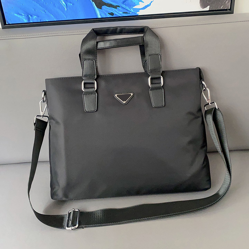 Designer Briefcase Nylon Laptop Bag Men Women Business Handbag Shoulder Bags Messengers Bag Luxury Brand Briefcases Clutch, Black
Designer Briefcase Nylon Laptop Bag Men Women Business Handbag Shoulder Bags Messengers Bag Luxury Brand Briefcases Clutch, Black
