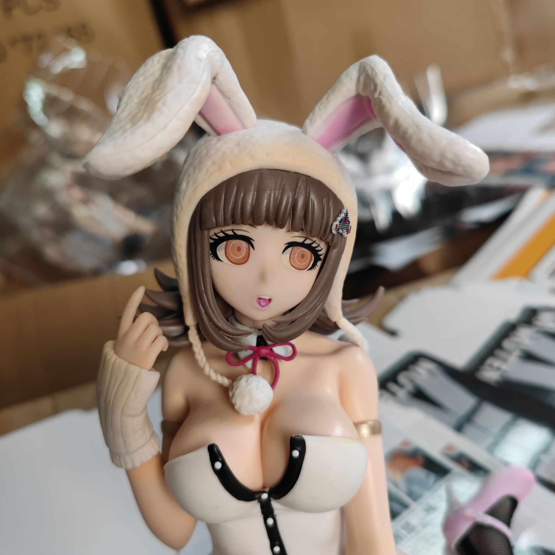 Miniatures Toys Native Beautiful Girl Series Nanami ChiaKi PVC 22 CM Figure Anime Sexy Collection Model Doll Toy Desk Figure Ornament