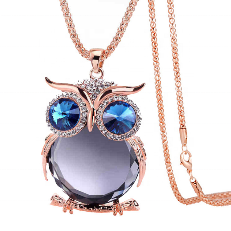 Fashion Women choker Accessories Multiple Stone Color Crystal Rhinestone Jewelry Owl Pendant Necklace
Fashion Women choker Accessories Multiple Stone Color Crystal Rhinestone Jewelry Owl Pendant Necklace