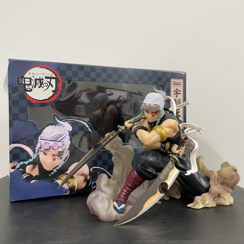 Novelty Games Anime Demon Slayer Action Figure Toys Kimetsu Uzui Tengen Figuarts Zero Pvc Figurine Manga Collection Chrismas Gift Toy
