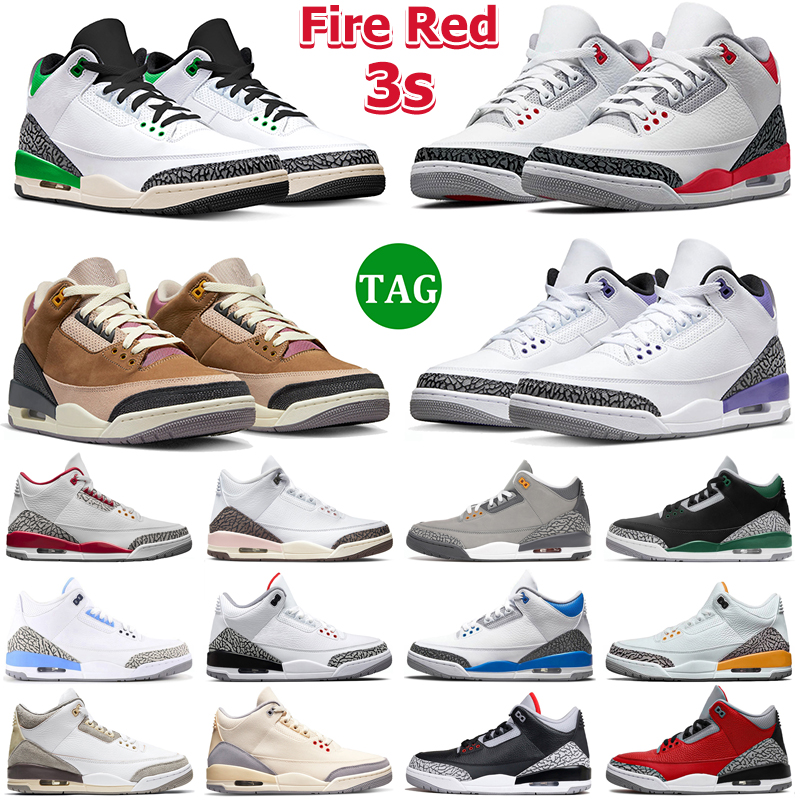 Men 3 Basketball Shoes 3s Sneakers Fire Red Cardinal Dark Iris Neapolitan Muslin Desert Elephant Black Cement Gold Cool Grey Mens Women Outdoor Sports Trainers
Men 3 Basketball Shoes 3s Sneakers Fire Red Cardinal Dark Iris Neapolitan Muslin Desert Elephant Black Cement Gold Cool Grey Mens Women Outdoor Sports Trainers