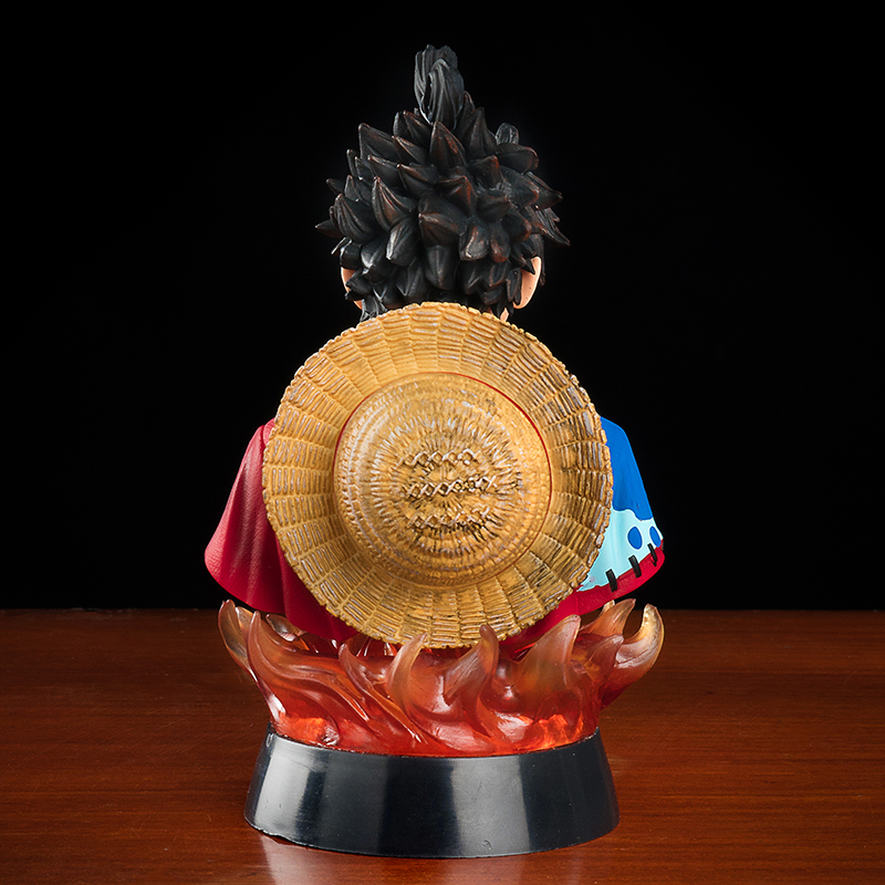 Novelty Games Anime One Piece Boa Hancock Roronoa Zoro Luffy Bust Pvc Action Figure Toys Night Light Led Figure