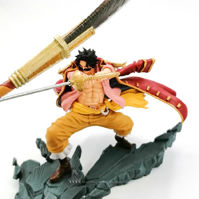 Novelty Games Anime One Piece Action Figure Edward Newgate Vs Gol D Roger Duel Collection Souvenirs Model Toy Birthday Gift For Boys Girls