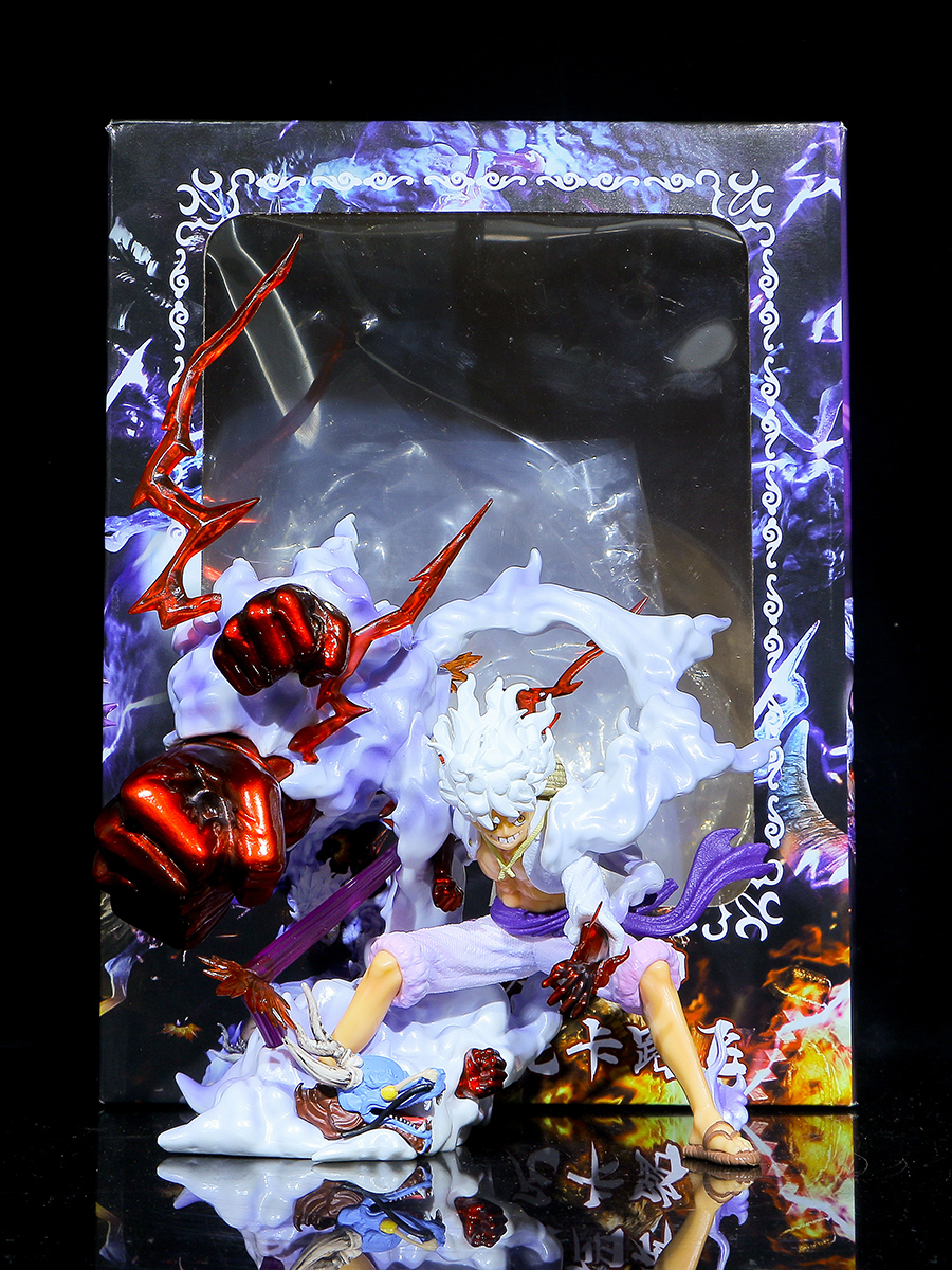 Novelty Games Anime One Piece Figurine Wake Up Sun God Nika Gear 5 Luffy 28cm Pvc Action Figure Statue Collectible Model Toys For Child Gift