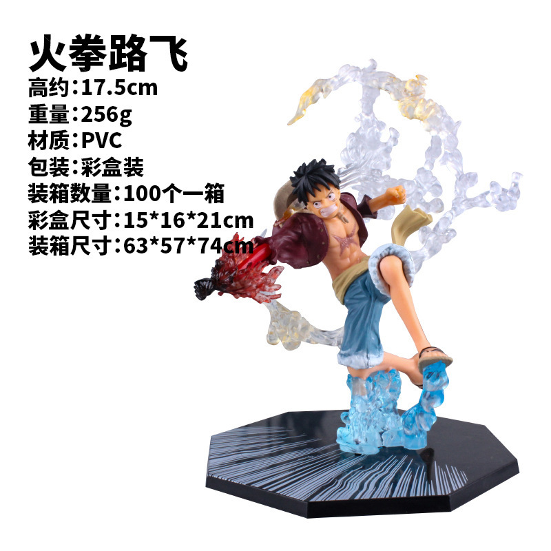 Novelty Games One Piece Action Figure Zoro Sanji Luffy Ace 15-18cm Figure Original Box Packaging