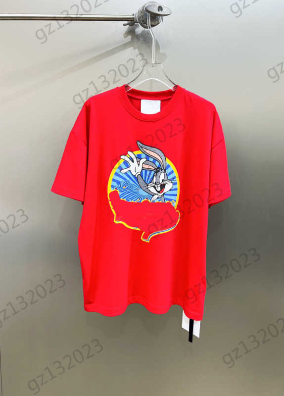 Womens Clothes T-shirts Designer Top Bugs Bunny Cotone Print Short Sleeve Pullover T-shirt Cotton Fabric Loose Comfortable Tees Women Clothing 1970
Womens Clothes T-shirts Designer Top Bugs Bunny Cotone Print Short Sleeve Pullover T-shirt Cotton Fabric Loose Comfortable Tees Women Clothing 1970