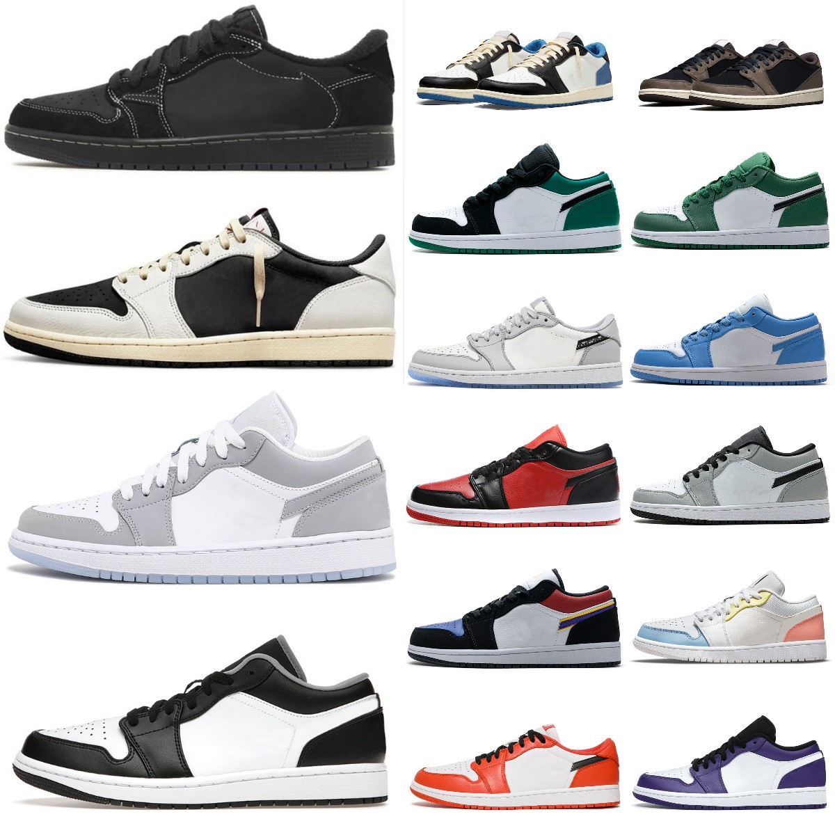 NEW fashion Jumpman 1 Low Basketball Shoes 1s Reverse Mocha Carbon Fiber All-Star Fragment Cactus Jack Black Phantom Tear Away Silver Mens Trainers Women Sneakers, Bubble column
NEW fashion Jumpman 1 Low Basketball Shoes 1s Reverse Mocha Carbon Fiber All-Star Fragment Cactus Jack Black Phantom Tear Away Silver Mens Trainers Women Sneakers, Bubble column